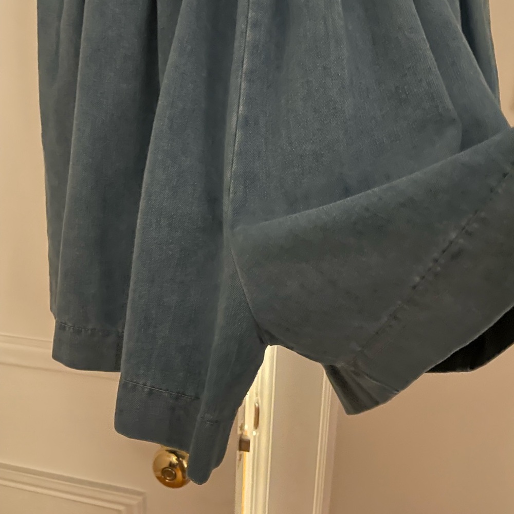 Denim Sleeveless Romper - Picture 3 of 4